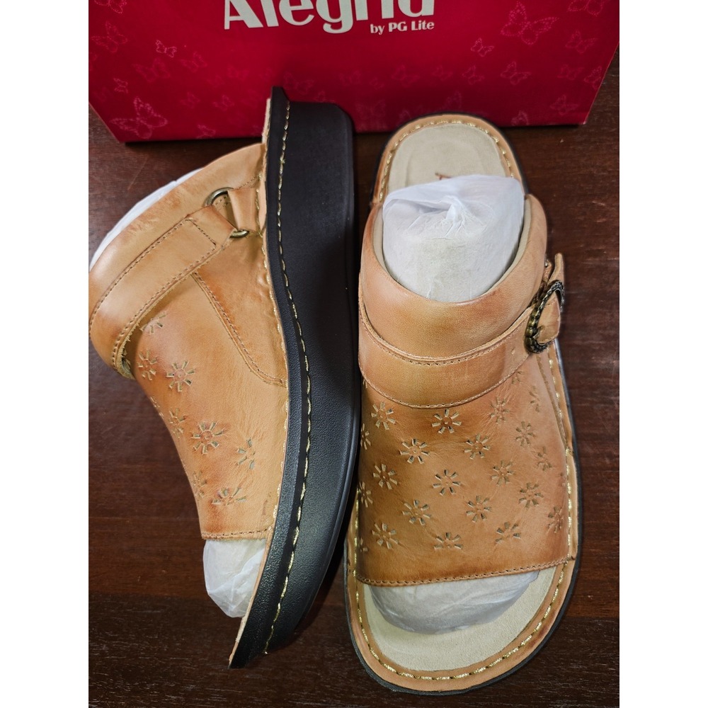 Alegria‎ Women's Klover Cognac Sandal Clog SZ 42 US 11.5-12 New in box